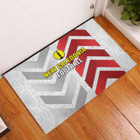 New Caledonia Football Rubber Doormat Unique Style LT05 - Polynesian Pride