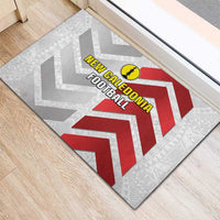 New Caledonia Football Rubber Doormat Unique Style LT05 - Polynesian Pride