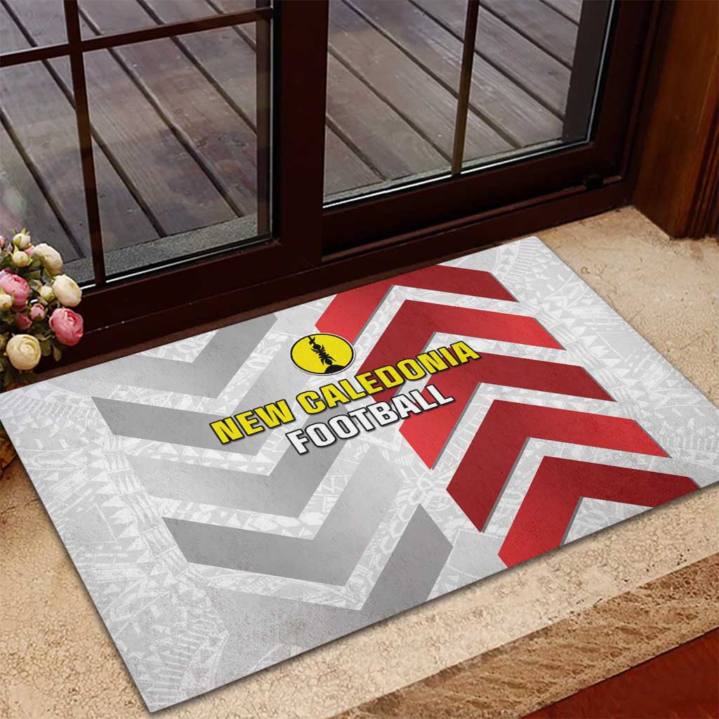 New Caledonia Football Rubber Doormat Unique Style LT05 - Polynesian Pride