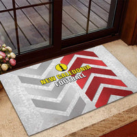 New Caledonia Football Rubber Doormat Unique Style LT05 - Polynesian Pride