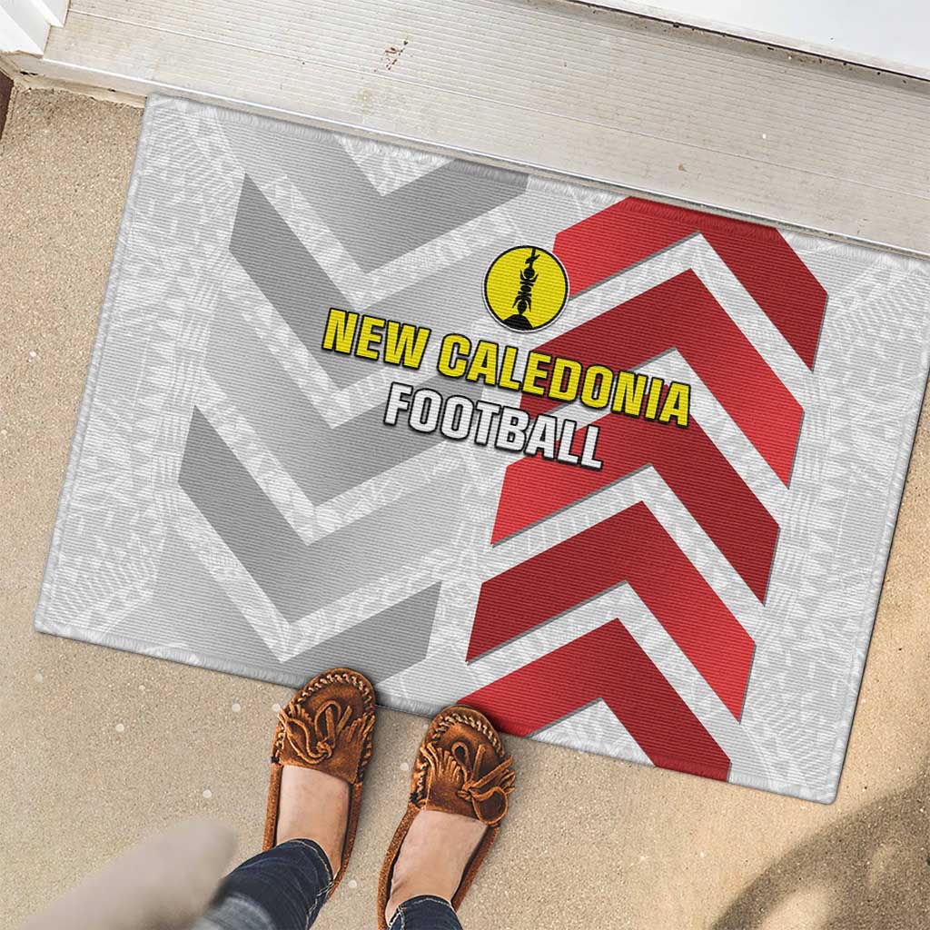 New Caledonia Football Rubber Doormat Unique Style LT05 - Polynesian Pride