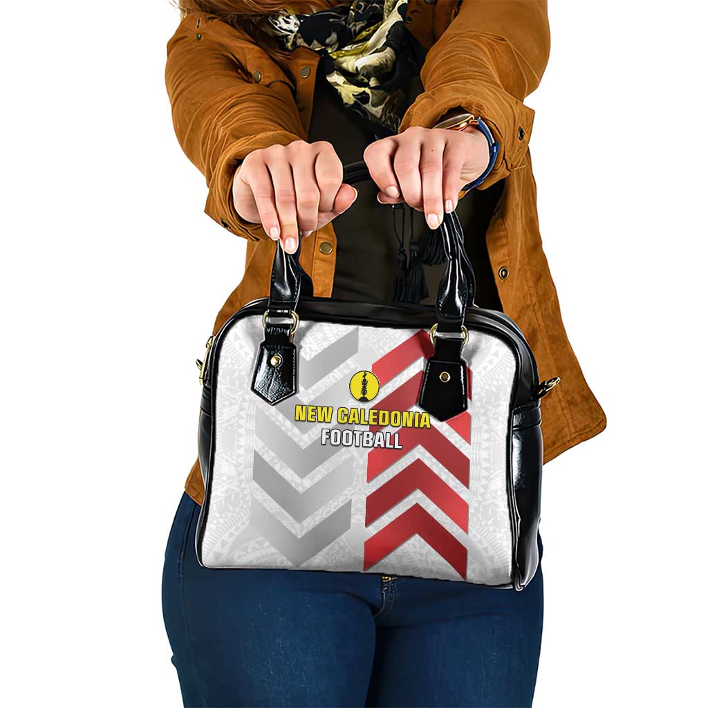 New Caledonia Football Shoulder Handbag Unique Style LT05 One Size Red - Polynesian Pride