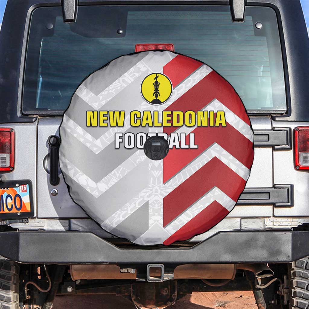 New Caledonia Football Spare Tire Cover Unique Style LT05 Red - Polynesian Pride