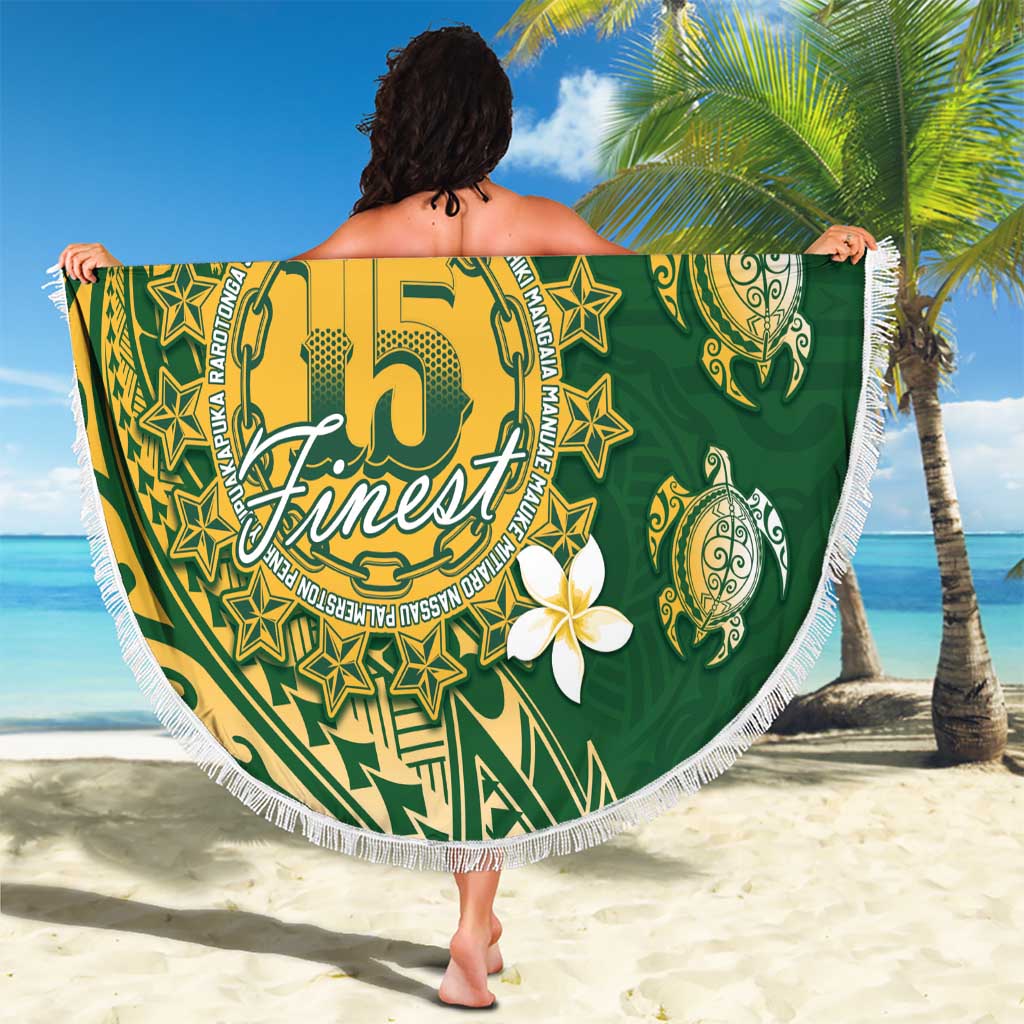 Cook Islands 15 Finest Beach Blanket Plumeria Polynesian Turtle