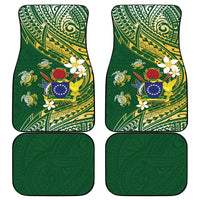 Cook Islands 15 Finest Car Mats Plumeria Polynesian Turtle