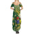 Cook Islands 15 Finest Family Matching Summer Maxi Dress and Hawaiian Shirt Plumeria Polynesian Turtle