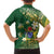 Cook Islands 15 Finest Family Matching Tank Maxi Dress and Hawaiian Shirt Plumeria Polynesian Turtle