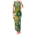 Cook Islands 15 Finest Family Matching Tank Maxi Dress and Hawaiian Shirt Plumeria Polynesian Turtle
