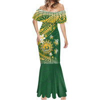 Cook Islands 15 Finest Mermaid Dress Plumeria Polynesian Turtle