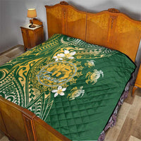 Cook Islands 15 Finest Quilt Plumeria Polynesian Turtle