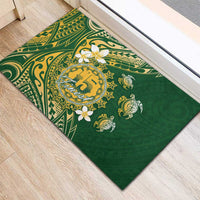 Cook Islands 15 Finest Rubber Doormat Plumeria Polynesian Turtle