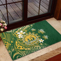 Cook Islands 15 Finest Rubber Doormat Plumeria Polynesian Turtle