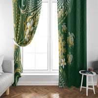 Cook Islands 15 Finest Window Curtain Plumeria Polynesian Turtle
