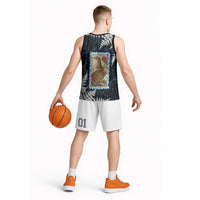 New Zealand Weka Basketball Jersey Maori Hen Koru Pattern - Polynesian Pride