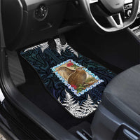 New Zealand Weka Car Mats Maori Hen Koru Pattern - Polynesian Pride