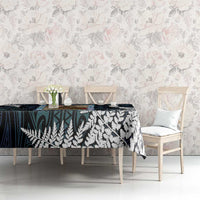 New Zealand Weka Tablecloth Maori Hen Koru Pattern - Polynesian Pride