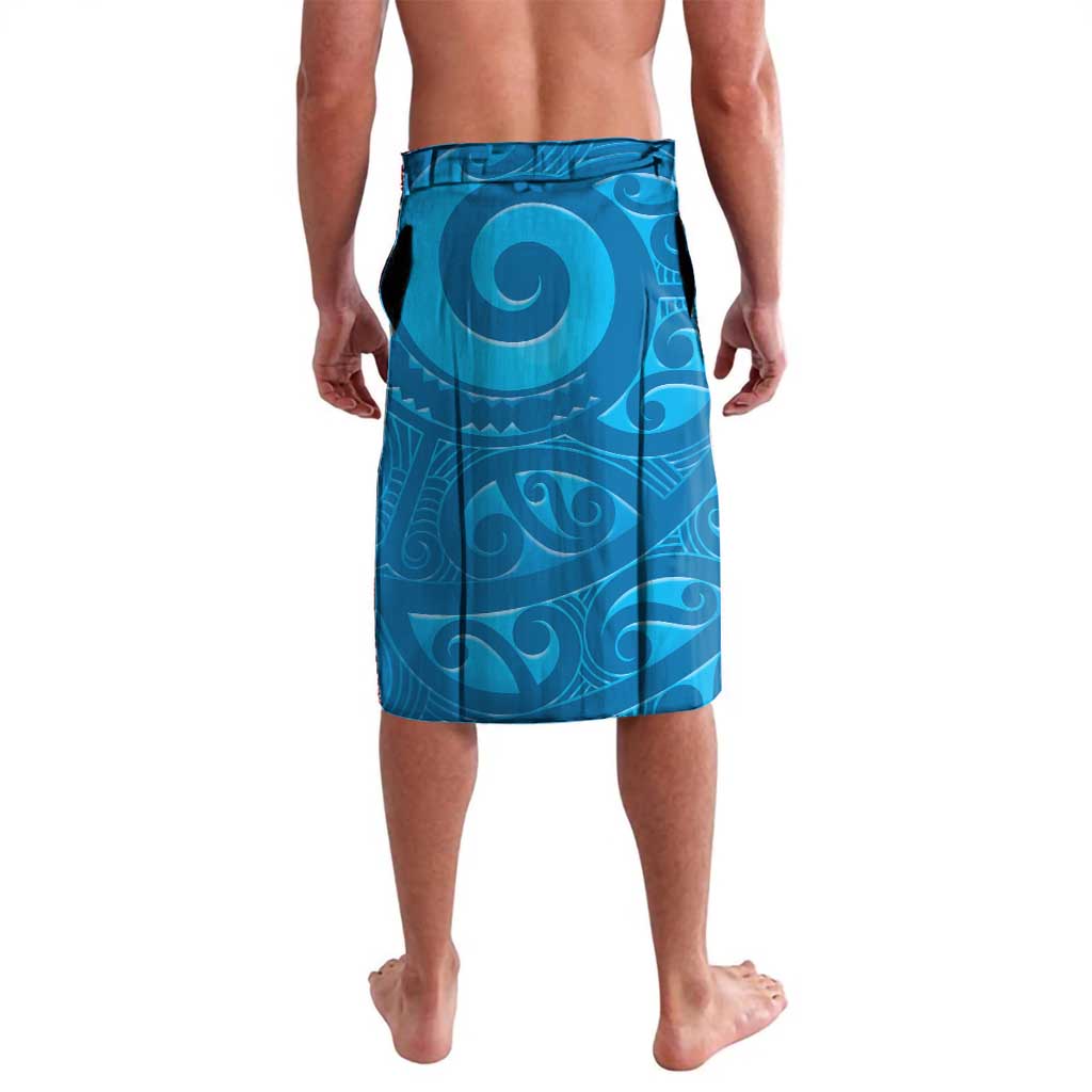New Zealand Kokako Bird Lavalava Maori Koru With Kowhai Flowers - Polynesian Pride