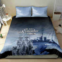 New Zealand ANZAC Day Bedding Set HMNZS Achilles We Will Remember Them LT05 - Polynesian Pride