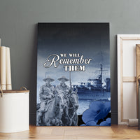 New Zealand ANZAC Day Canvas Wall Art HMNZS Achilles We Will Remember Them LT05 - Polynesian Pride