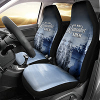 New Zealand ANZAC Day Car Seat Cover HMNZS Achilles We Will Remember Them LT05 - Polynesian Pride