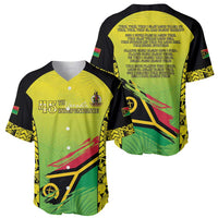 Vanuatu 45th Independence Baseball Jersey Special Style - Polynesian Pride