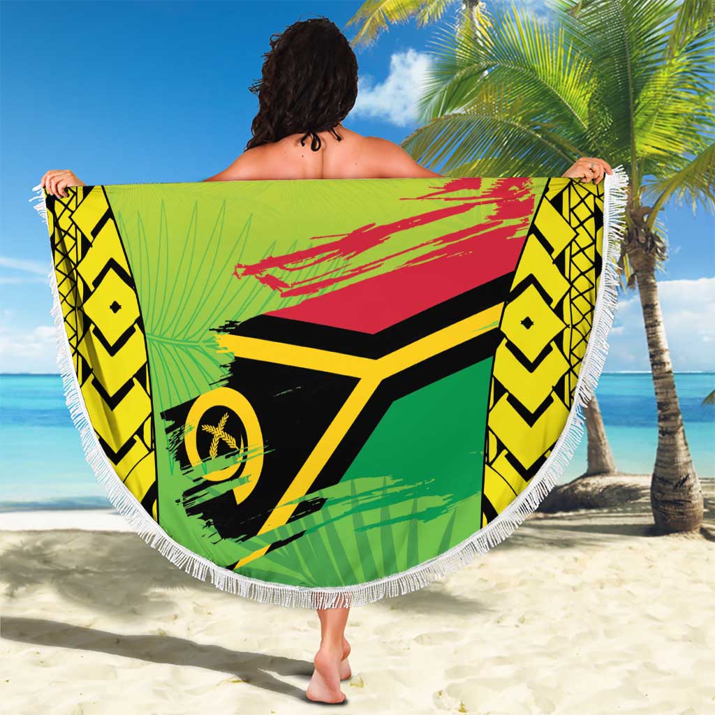Vanuatu 45th Independence Beach Blanket Special Style - Polynesian Pride
