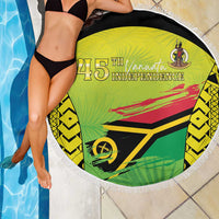 Vanuatu 45th Independence Beach Blanket Special Style - Polynesian Pride