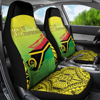 Vanuatu 45th Independence Car Seat Cover Special Style - Polynesian Pride