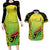 Vanuatu 45th Independence Couples Matching Long Sleeve Bodycon Dress and Hawaiian Shirt Special Style - Polynesian Pride