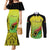 Vanuatu 45th Independence Couples Matching Mermaid Dress and Long Sleeve Button Shirt Special Style - Polynesian Pride
