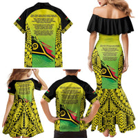 Vanuatu 45th Independence Family Matching Mermaid Dress and Hawaiian Shirt Special Style - Polynesian Pride