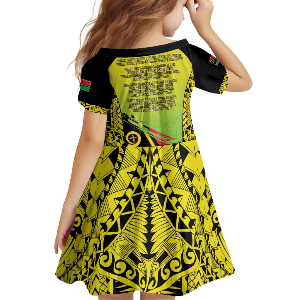 Vanuatu 45th Independence Family Matching Off Shoulder Short Dress and Hawaiian Shirt Special Style - Polynesian Pride