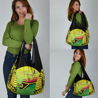 Vanuatu 45th Independence Grocery Bag Special Style - Polynesian Pride