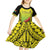 Vanuatu 45th Independence Kid Short Sleeve Dress Special Style - Polynesian Pride
