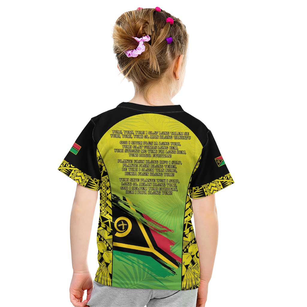 Vanuatu 45th Independence Kid T Shirt Special Style - Polynesian Pride