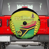 Vanuatu 45th Independence Spare Tire Cover Special Style - Polynesian Pride