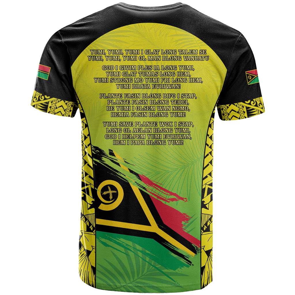 Vanuatu 45th Independence T Shirt Special Style - Polynesian Pride