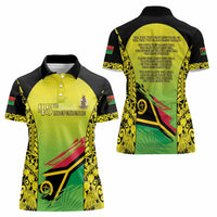 Vanuatu 45th Independence Women Polo Shirt Special Style - Polynesian Pride