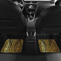 Vanuatu 45th Anniversary Of Independence Car Mats Gold Style - Polynesian Pride