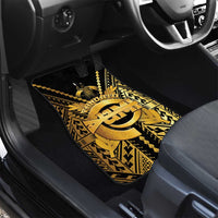 Vanuatu 45th Anniversary Of Independence Car Mats Gold Style - Polynesian Pride