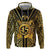 Vanuatu 45th Anniversary Of Independence Zip Hoodie Gold Style - Polynesian Pride