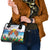 Hawaii And Japan Okinawa Shoulder Handbag Aloha Gozaimasu Tiki With Shisa
