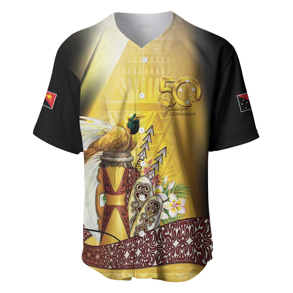 Papua New Guinea Baseball Jersey 50 Years Of Independence - Polynesian Pride