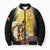 Papua New Guinea Bomber Puffer Jacket 50 Years Of Independence - Polynesian Pride