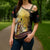Papua New Guinea Cross Shoulder Shirt 50 Years Of Independence - Polynesian Pride