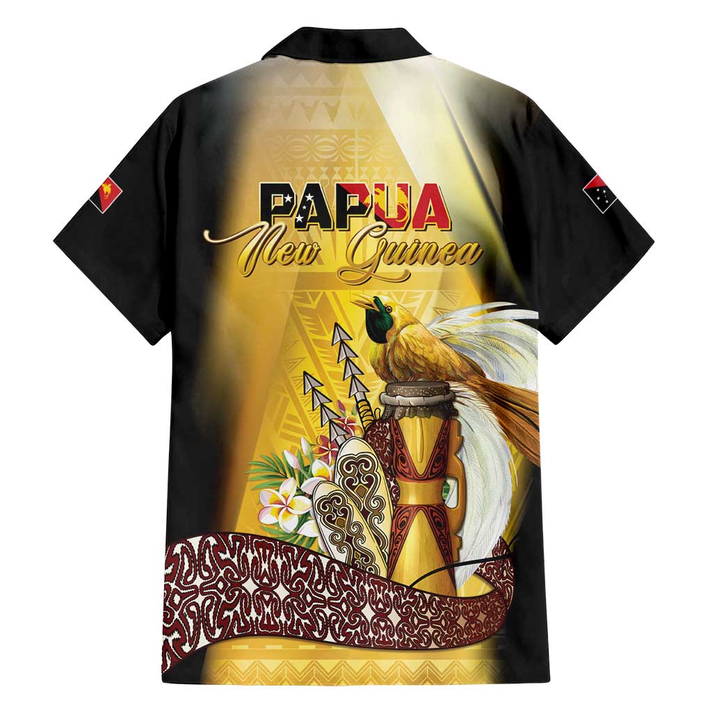 Papua New Guinea Family Matching Tank Maxi Dress and Hawaiian Shirt 50 Years Of Independence - Polynesian Pride