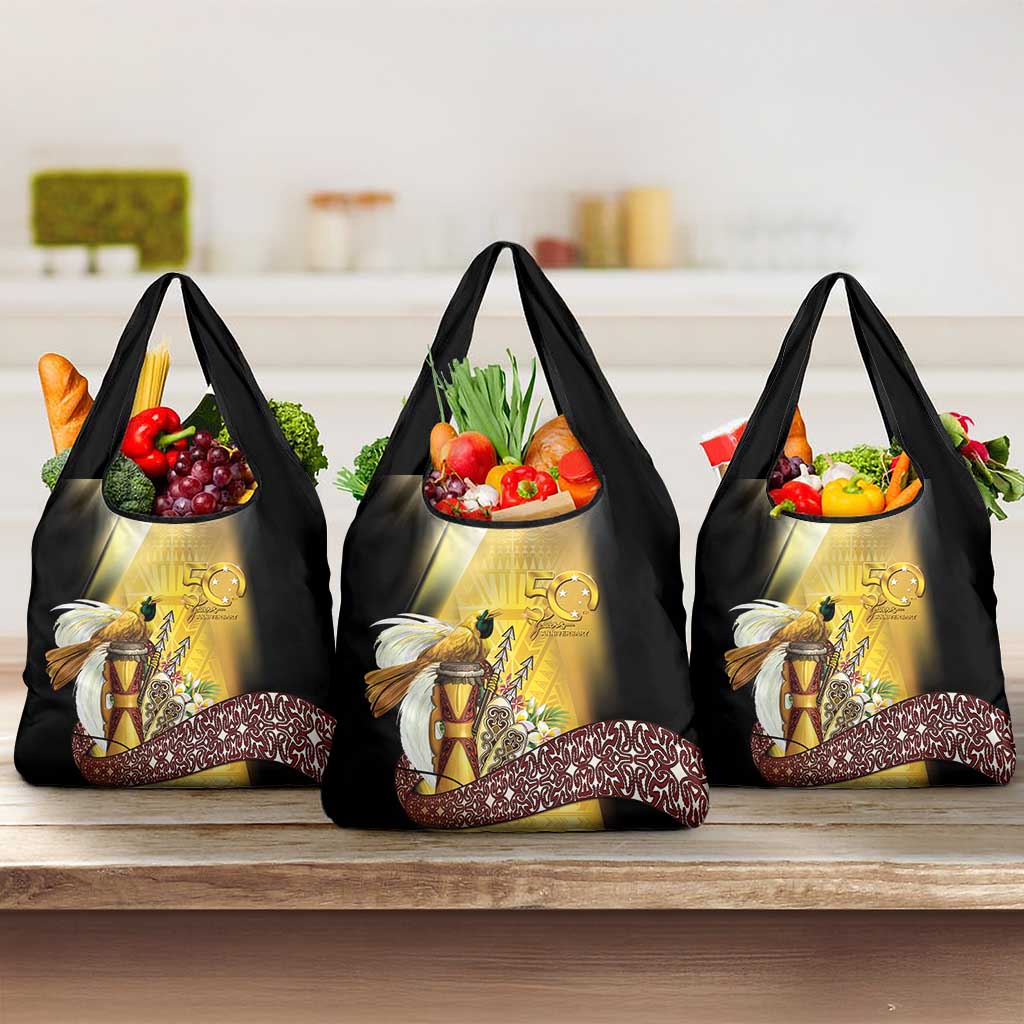 Papua New Guinea Grocery Bag 50 Years Of Independence - Polynesian Pride
