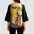 Papua New Guinea Kimono Sleeve Blouse 50 Years Of Independence - Polynesian Pride