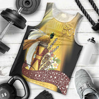 Papua New Guinea Men Tank Top 50 Years Of Independence - Polynesian Pride
