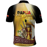 Papua New Guinea Polo Shirt 50 Years Of Independence - Polynesian Pride